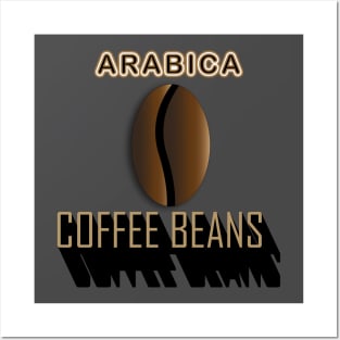 Arabica Coffee Beans Posters and Art